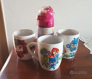 Borraccia+ tazze per bambina 