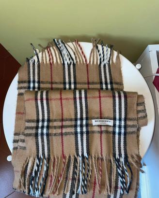 Sciarpa Burberry London originale 100% cashmere