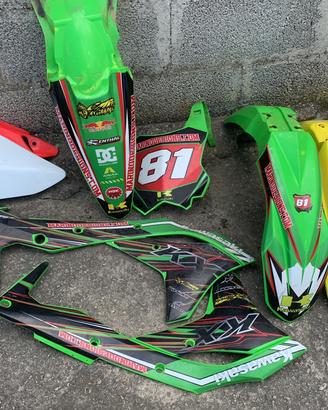 Plastiche motocross