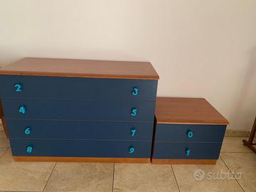 Cassettone e comodino
