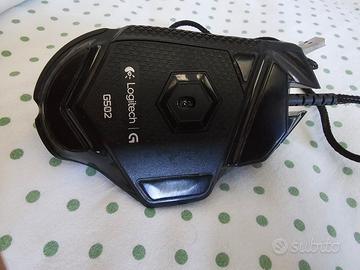 Mouse Logitech G502 cablato