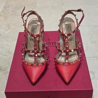 Valentino Garavani Rockstud rosse rare – décolleté