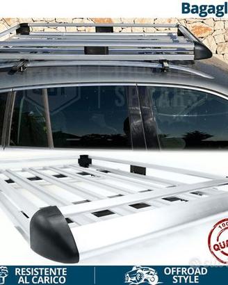 Bagagliera PORTAPACCHI Tetto per LAND ROVER Barre