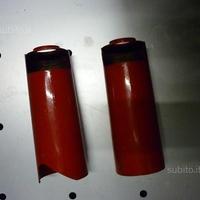 Coppia foderi forcella honda cb350 rosso