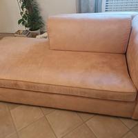 Numero 2divani sceslonge tessuto in Alcantara