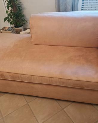 Numero 2divani sceslonge tessuto in Alcantara