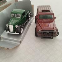 Modellini auto Mercedes e Ford