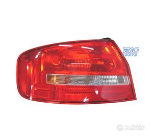 FANALE SINISTRO PER AUDI A4 SEDAN 12-15 BIANCO ROS