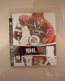 NHL 08 gioco hockey PlayStation ps3