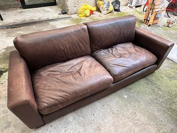 Divano in pelle