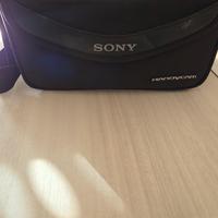 Sony Handycam DVD grigia + fodero originale – come