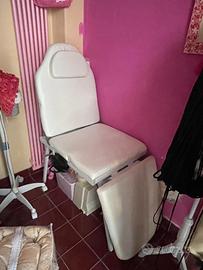 Lettino massaggi snodabile