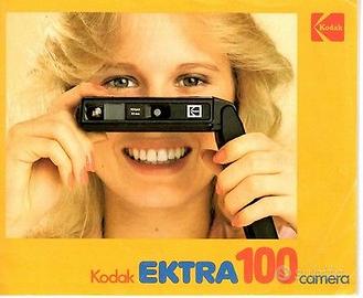 Fotocamera 1977 Kodak Ektra 100 vintage Perfetta