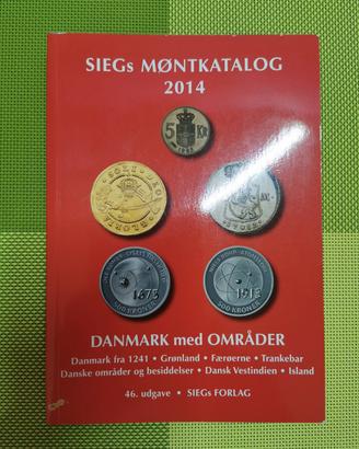 catalogo monete Danimarca  e colonie 2014