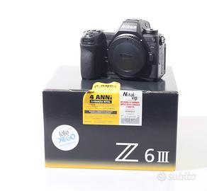FOTOCAMERA DIGITALE MIRRORLESS NIKON Z6 3. CORPO.