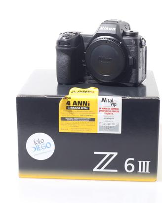 FOTOCAMERA DIGITALE MIRRORLESS NIKON Z6 3. CORPO.
