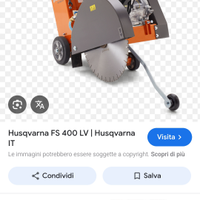 Taglia asfalto husqvarna fs400lv