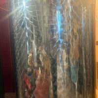 Contenitore acciaio inox 500 LT vino/olio NUOVO