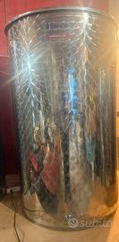 Contenitore acciaio inox 500 LT vino/olio NUOVO