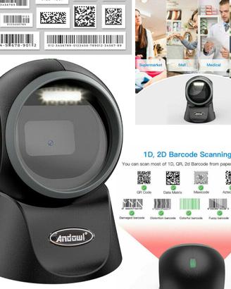 SCANNER BARCODE LETTORE DI CODICI A BARRE