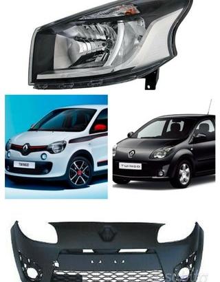Renault Twingo frontale cofano paraurti faro