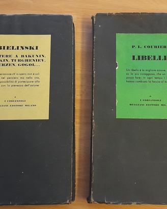 Due libri collana "I coriandoli" Muggiani 1945