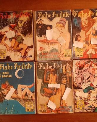 FIABE PROIBITE . Lotto di 6. Dal 9/1973 al 5/1975