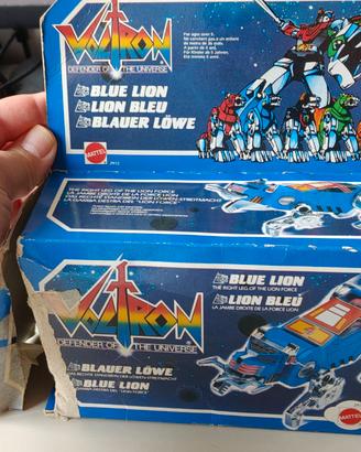 Voltron Bue Lion Mattel. Leone Blu