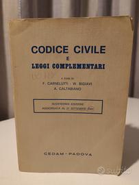 libro Codice Civile ed. Cedam 1981