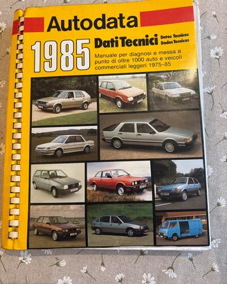 Autodata 1985 Dati Tecnici