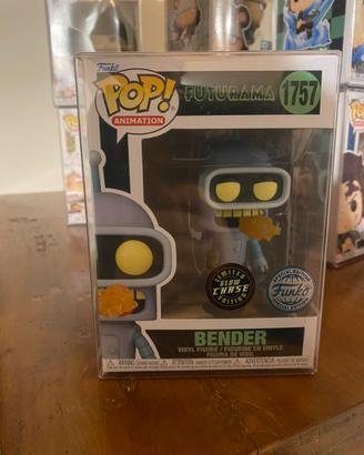 Funko pop futurama Bender glow chase