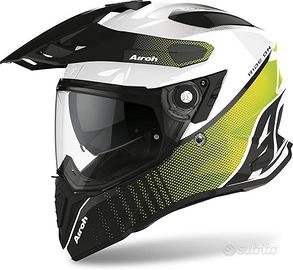 CASCO AIROH COMMANDER PROGRESS LIME GLOSS TG:S