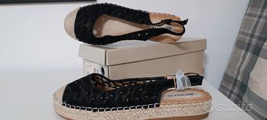 Sandali in corda e tela