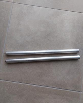Anodo in magnesio per boiler, puffer (due pezzi)