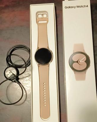 Galaxy watch 4 gold rosa