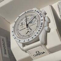Swatch x Omega Mission To Moonphase White Snoopy 