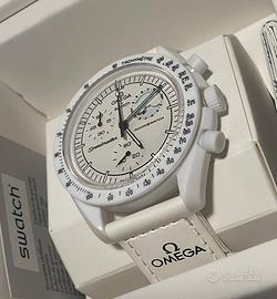 Swatch x Omega Mission To Moonphase White Snoopy 