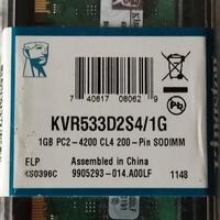 SO DIMM Kingston 1GB