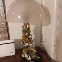 Lampada argento smaltata