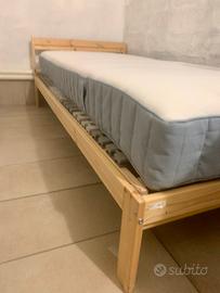 Ikea Letto singolo con materasso