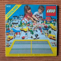 LEGO Legoland Set 302 basi con rettilineo