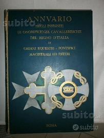 Annuario Insigniti Onorificenze Cavalleresche 1935