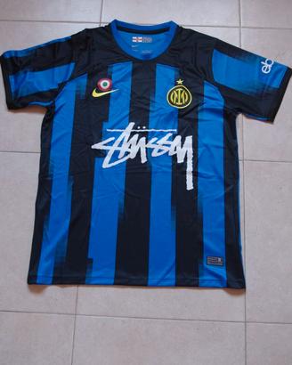 Maglia Inter Milano logo Stussy