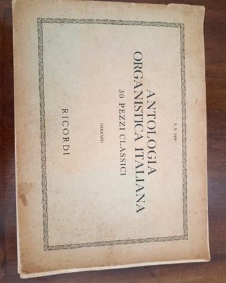 musica antilogia organistica Italiana 
