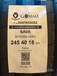 2 gomme 245 40 18 sava a4341