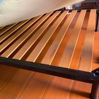 Rete a doghe con materasso 120x199