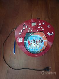  Karaoke/Lettore cd/Radio Disney HighSchoolMusical