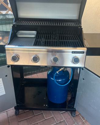 Barbecue a gas