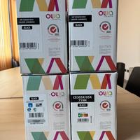 4 Toner HP laserjet P2050, 2055 - Canon LBP-6300