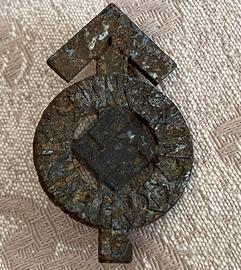 Distintivo di competenza della HJ in argento WWII